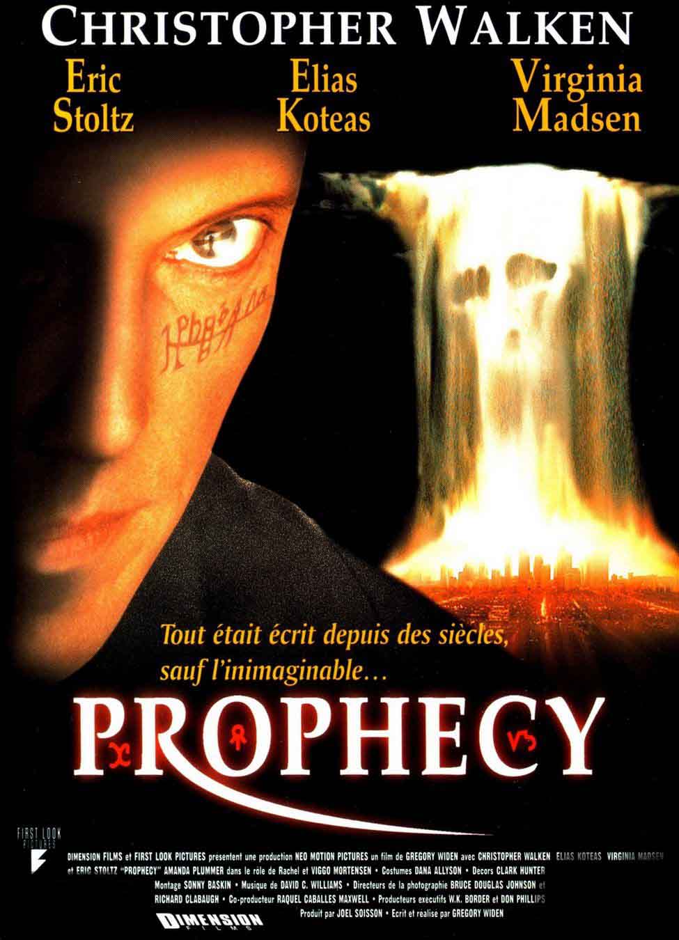 From Babylon To America The Prophecy Movie PROPHECY (1995) - Films Fantastiques